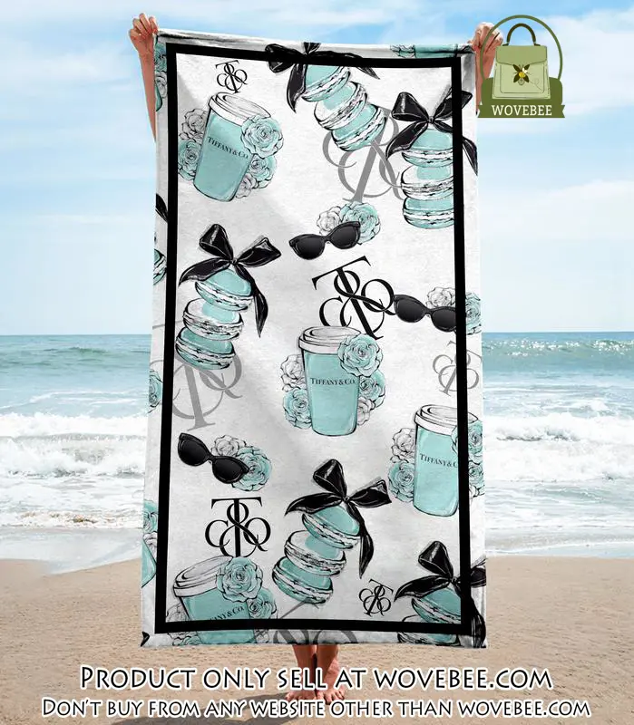 Tiffany & co. beach towel luxury brand hot trending summer  bt00344 wvb0331963